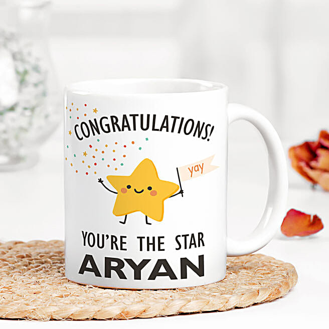 Customized Mugs| You are the Star Mug| Personalized your message