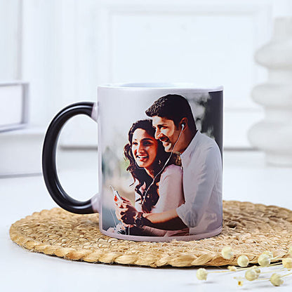 Customized Mugs| Personalized Black Magical Cup
