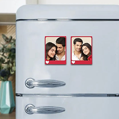 Customized Love theme Fridge Magnet for Couples