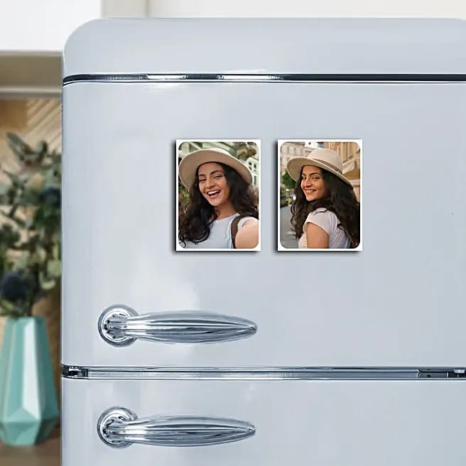 Customized set of 2 fridge Magnets