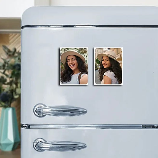 Customized set of 2 fridge Magnets