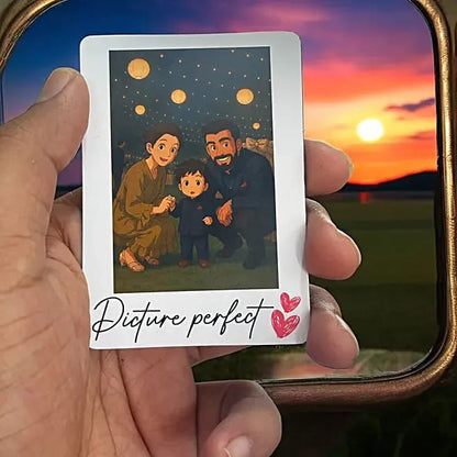 Customized Polaroid Couple Moments Fridge Magnet Gift Set | Set of 6