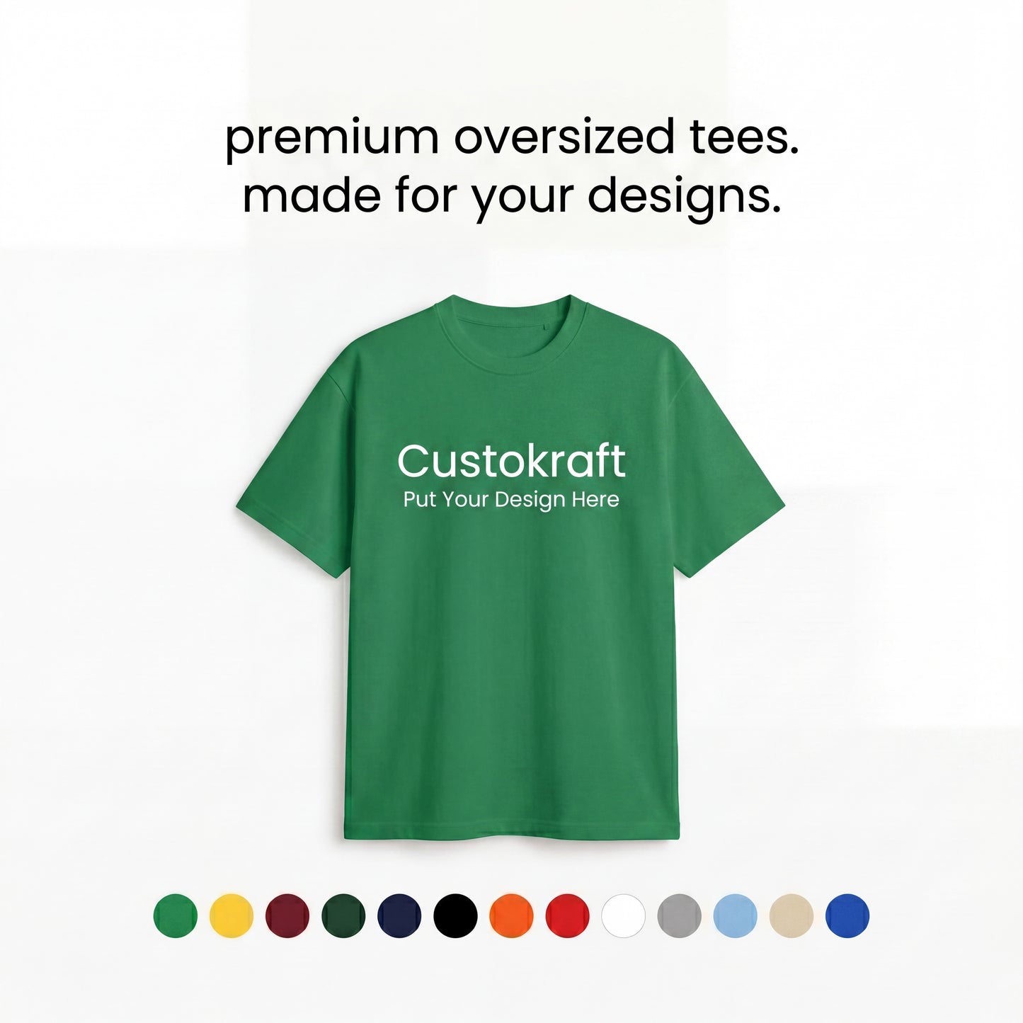 Round Neck T-Shirts / Customized