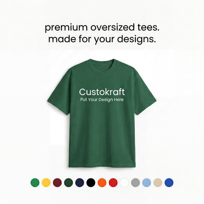 Round Neck T-Shirts / Customized