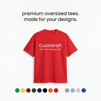Round Neck T-Shirts / Customized