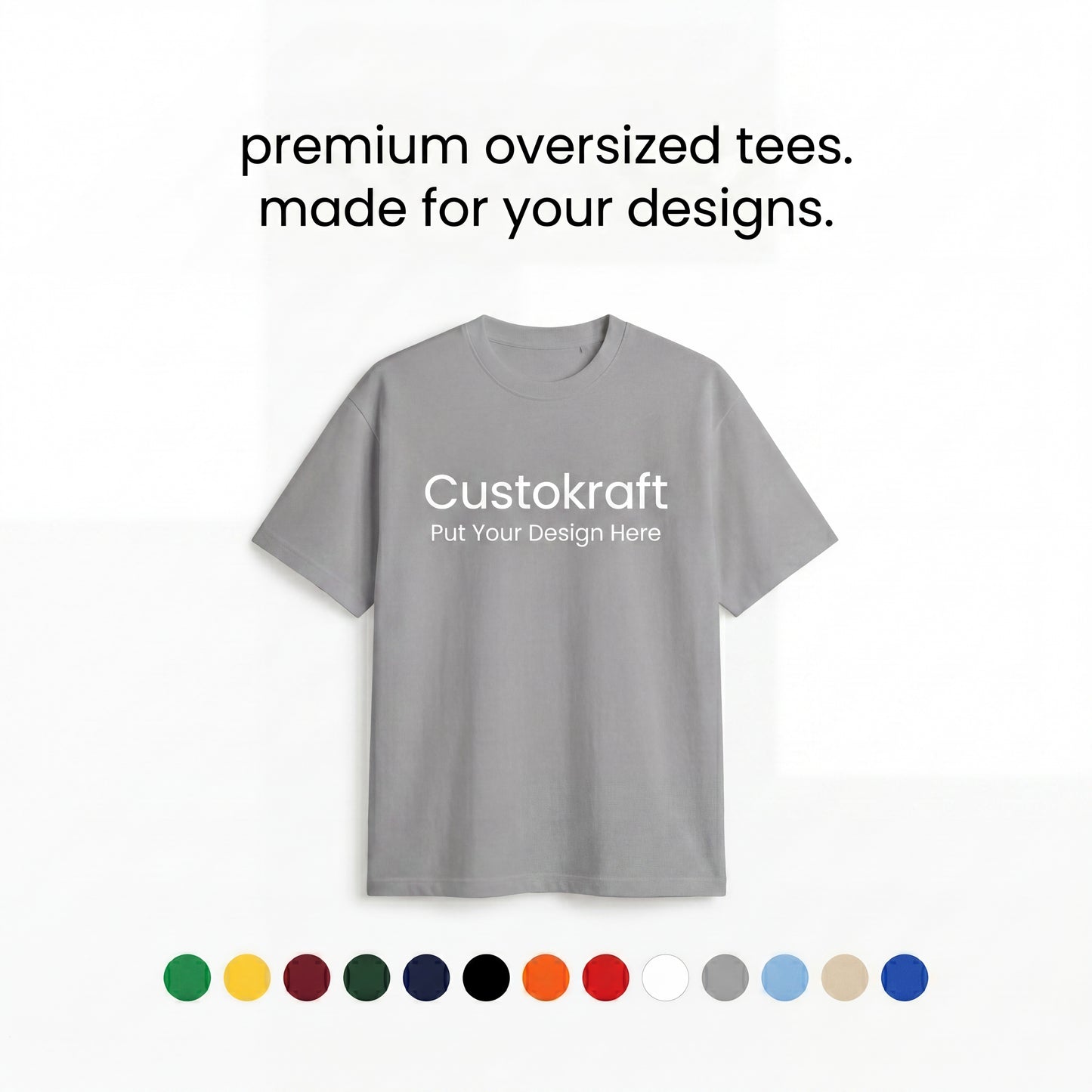 Round Neck T-Shirts / Customized